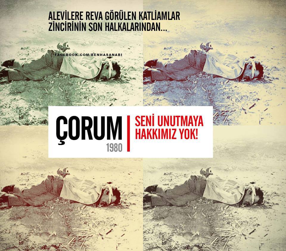 Çorum Katliamının 33.Yılı