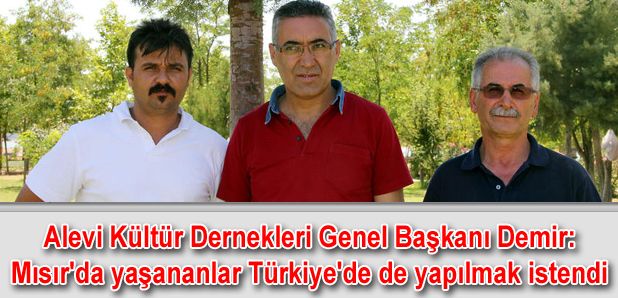 Mısır'da yaşananlar Türkiye'de de yapılmak istendi