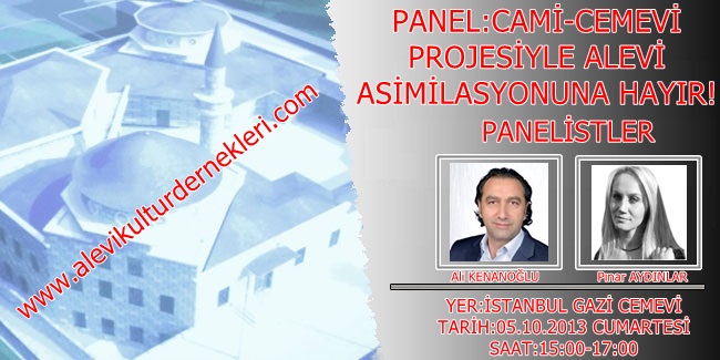 Panel:Cami-Cemevi Projesiyle Alevi Asimilasyonuna Hayır