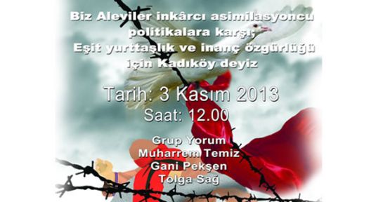 Aleviler 3 Kasım için hazır