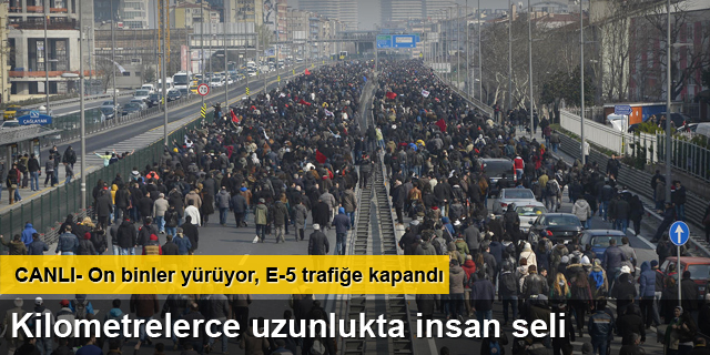 Berkin Elvan son yolculuğuna YÜZBİNLER uğurluyor