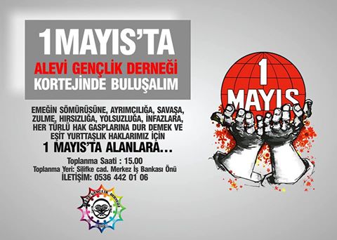 Mersin Alevi Gençlik Derneği'nden 1 Mayıs'ta Alanlara Çağrı