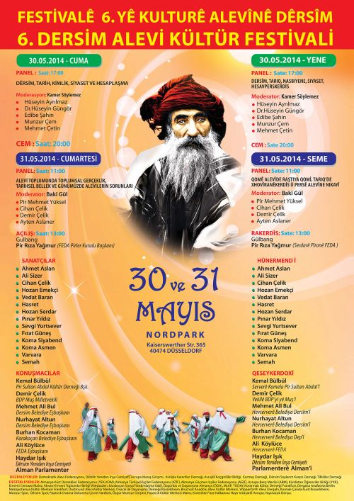 6.Dersim Alevi Kültür Festivali