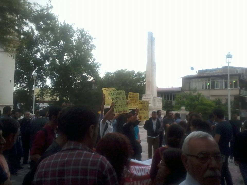 Gaziantep PSAKD Önderliğinde Uğur KURT Protestosu ve Basın Açıklaması