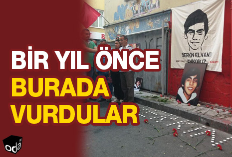 Berkini Polis, Bir yıl önce burada vurdu