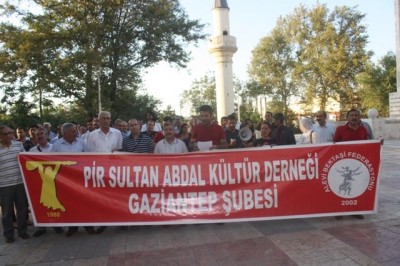 Gaziantep ve Mersin'de Alevilerden Işid Tepkisi