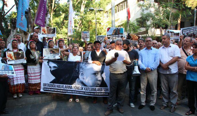 Alevilerden IŞİD katliamlarına tepki