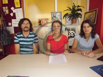 Alevilerden eğitim grevine destek