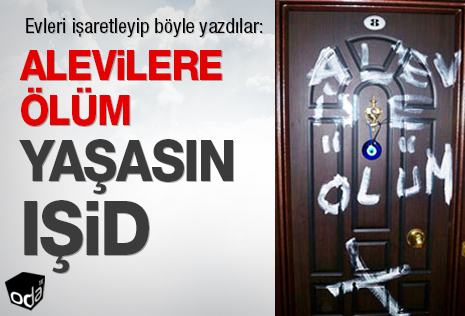 Alevilere ölüm yaşasın IŞİD