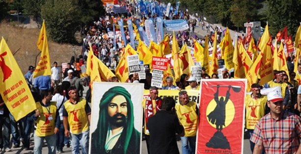 Alevilerden direniş nöbetine destek